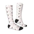 thumbnail image 3 of Balery Heart Panda Printed Novelty Socks Men's Women's Crew Socks Sports Socks Knee High Socks Cotton Socks Quirky and Cool Socks, 3 of 9