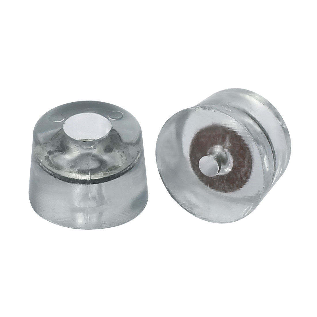 Furniture Sofa Table Leg Protector Rubber Feet Pads Clear 20mmx14mm