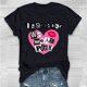 thumbnail image 2 of En octubre, usamos camisetas de manga corta con estampado de rosa para mujer con conciencia de mama de Halloween Fridja  gope3994, 2 of 4