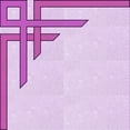 thumbnail image 1 of Ahgly Company Machine Washable Indoor Square Transitional Purple Area Rugs, 6' Square, 1 of 7