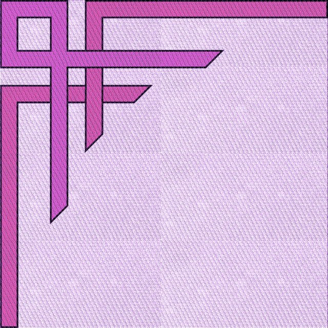 Ahgly Company Tapis d'Intérieur Lavable en Machine Carré Transitionnel Violet, 6 Pieds Carré