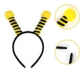 thumbnail image 5 of Bee Costume Kit for Girls Women Halloween Party Dress Up-Antenna Headband+Arm Warmers+High Socks+Tutu Skirt, 5 of 7