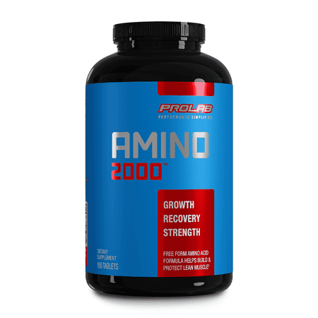 Prolab Nutrition Amino 2000, 150 Tablets , L-Form Amino Acid Complex from Whey Protein