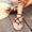 Black, variant on Women's Non Slip Flat Weaving Sandals Handwoven Rope Straps Jute Textured Sole Adjustable Ankle Strap Boho Beige 36