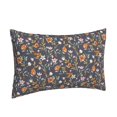 thumbnail image 2 of Naloa Wildflowers Pillowcase, Throw Pillowcase, Wrinkle-Free, Stain-Resistant with Hidden Zipper for Bedroom Sofa - 16"x24", 2 of 9