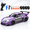 911 Purple 1 Battery, variant on ATJIA 1:24 30KM/H High Speed RC Drift Car 2.4GHz 4WD with LED Light Remote Control Racing Car Drifting Tires Racing Sport Toy Cars(911 Purple 1Battery)