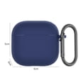 thumbnail image 4 of Shock-Absorbent Silicone Case For AirPods 4 Series With Hanging Hole Washable Protective Cover, 4 of 8