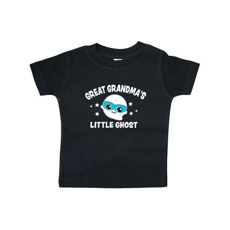 

Inktastic Cute Great Grandma s Little Ghost with Stars Gift Baby Boy T-Shirt