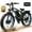 Black-Blue, variant on (US in Stock)Peak 6000W Dual Motor Ebike , 45-50MPH Electric Bike for Adults, 60V 25AH Battery 100Miles Range Ebike, 26Inch Fat Tire Fast Electric Bicycles for Snow Off-Road Commuter Mountain E-Bike