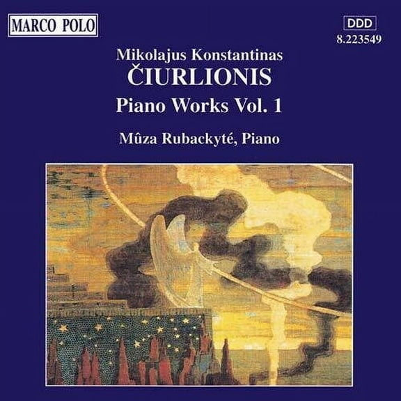 Ciurlionis / Rubackyte - Piano Works-Vol. 1 - Music & Performance - CD