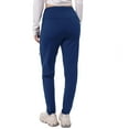 thumbnail image 7 of FEN AI Fleece Lined Pants Women Joggers Thermal Winter Sweatpants Running Hiking Pants with 5 Zipper Pockets, 7 of 7