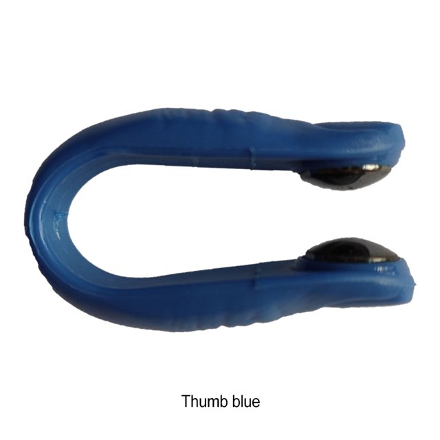 Becaristey 2x Pince à Main Portable et Multifonction pour Relaxation Bleu 2Set