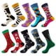 thumbnail image 2 of Calcetines de algodón a rayas para hombre y mujer, medias informales con diseño de frutas y animales, estilo Harajuku y Hip Hop, 5 pares, 2 of 4