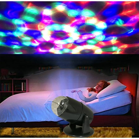 Decorative Spotlights Indoor Kids' room Night Light, Party, Christmas, Halloween Indoors Projector Light Electrical LED Rotating Spot Light. Product Size: 6.1 x 5.7x9.44. ()