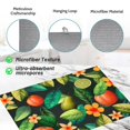 thumbnail image 5 of XMXT Microfiber Dish Drying Mat, Realistic Fruit and Vegetable Illustration Dish Drying Pad Mats for Kitchen Counter Dishes Rack Pads, 18 x 24 inches, 5 of 8
