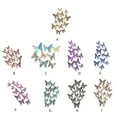 thumbnail image 4 of Bewildely Colorido - Mariposas decorativas adicionales para el hogar Mariposas - Simuladas para mariposas Mariposas Decoración para el hogar Decoración del hogar LK12 colorido, 4 of 6