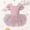 Pink1, variant on Zecgelong Girls Ballet Dress With Mesh Skirt And Back Rhinestone Detail Short Sleeve Tutu Leotard For Dance Performance And Party Girls Dresses Size 5-6 Years Pink