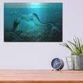 thumbnail image 4 of Luxe Metal Art 'Sleeping Mermaid' by Ata Alishahi Metal Wall Art, 16" x 12", 4 of 9