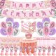 thumbnail image 1 of Conjunto de globos para Fiesta de cumpleaños YUBINGJIE tema de melodía 6 piezas, 1 of 5
