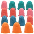 thumbnail image 3 of KAKOWELY Embouts de Doigts en Caoutchouc 15 Pcs Protège-Doigts en Caoutchouc Manchons de Doigt pour Jeu Comptage d'Argent Écriture Tri Colle Chaude Protecteurs de Doigts Réutilisables Couvre-Embouts de Doigt, 3 of 4