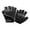 2Black, variant on Djtdsds Kids Breathable Half Finger Sports Gloves Anti Slip Padded Cycling Skate Gloves with Sweat Wipe Thumb Color:Light Blue,Size:6-8 Years