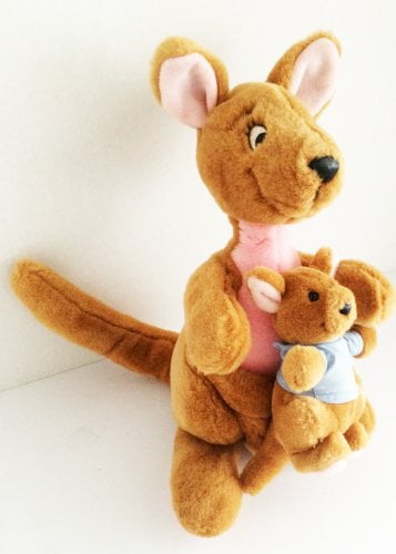 NEW Disney Kanga Plush Toy Medium 13'' Winnie the Pooh Kangaroo Stuffed Animal 