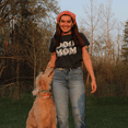 thumbnail image 4 of Womens Dog Mom T Shirt Funny Saying Gift for Her Hilarious Graphic Tee Quote for Girls Womens Graphic Tees, 4 of 9