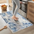 thumbnail image 5 of Lochas Modern Abstract Rugs for Bedroom Area Rug for Living Room Decor Soft Accent Carpet,2'x3',Blue, 5 of 7