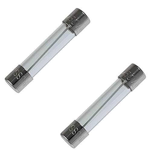 DealEnvy Microwave Fuse 20 amp 125250v max, SlowBlow 6x30mm Glass