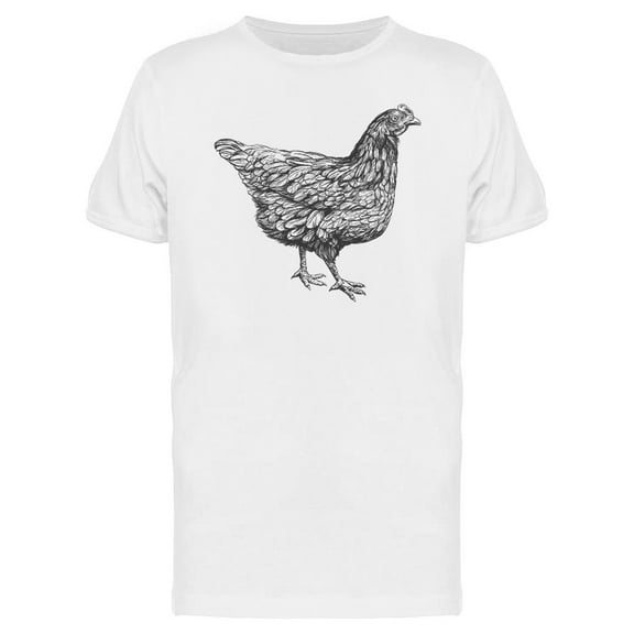 Chicken Design T-Shirt Men -Image by Shutterstock, Male Small