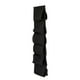 thumbnail image 2 of Estante colgante para zapatos perfecl organizador de zapatos de puerta negro 6 bolsillos, 2 of 8