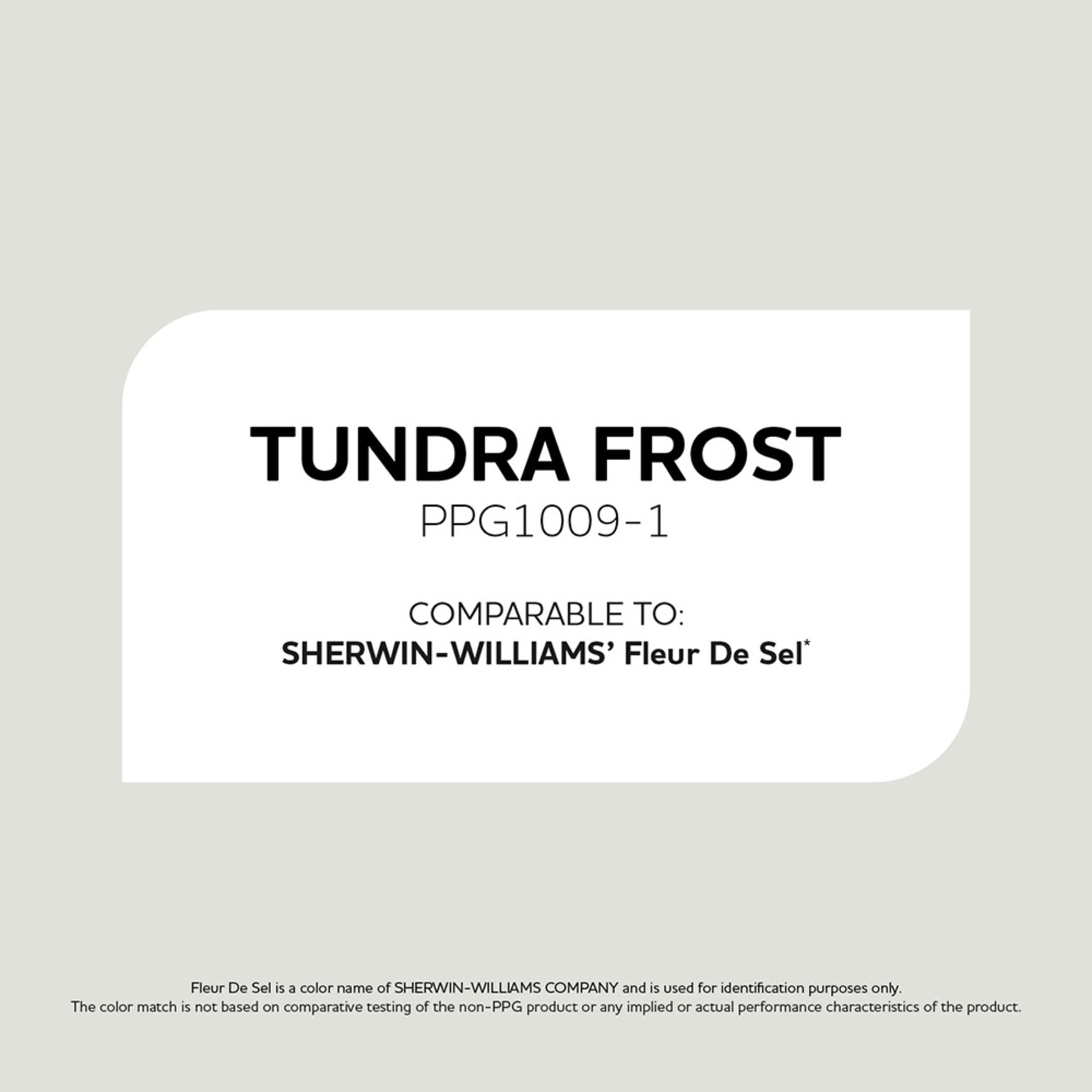 Glidden Fundamentals Tundra Frost / Grey, Flat Interior Paint, 5 Gallon