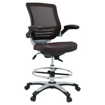 Modway Edge Drafting Chair in Brown