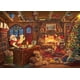 thumbnail image 1 of Rompecabezas de Papá Noel navideño de Ceaco Thomas Kinkade, 1000 piezas, 1 of 1