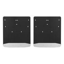 LUVERNE 251124 Rear Dually 20-Inch x 23-Inch Textured Rubber Mud Guards, Select Ford F-350, F-450 Super Duty, 2 Flaps Fits select: 2009-2014 FORD F150