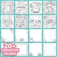 thumbnail image 2 of Cuaderno de bocetos Squishmallows original con suministros de papelería, 2 of 7