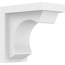 3 1/2"W x 6"D x 6"H Standard Emerson Architectural Grade PVC Bracket