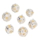 thumbnail image 5 of Game Dice Set Pattern Engraved Polyhedral 7pcs Hollow Metal Dice Balanced Rolling  for Board Games ANGGREK Otros, 5 of 8
