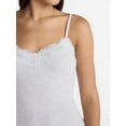 thumbnail image 4 of No Boundaries Sequin Lace Trim Cami Top, Women's XXS-XXL, 4 of 5