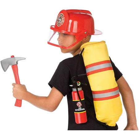 Gear to Go Fireman Adventure Play Set Halloween Costume Accessory