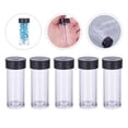 thumbnail image 5 of Aetherz Plastic Storage Tubes with Black Lids, 1.8X5.6Cm Empty Beads Containers, Small Test Bottles for Craft Storage and Jewelry Organization, 5 of 9