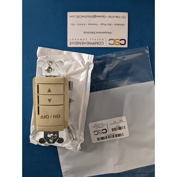 SENSOR SWITCH 12-24V VOLT nLIGHT WALL POD SWITCH IVORY - NPODMDXIV - U