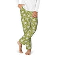 thumbnail image 2 of Hirioo Daisies Flowers for Teenagers' Pajama Pants Womens Lounge Pants with Pockets Pj Bottoms Pants for Men-Large, 2 of 6