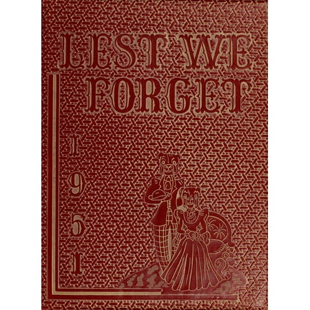 (Custom Reprint) Yearbook: 1951 Union University - Lest We Forget Yearbook (Jackson TN)