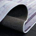 thumbnail image 6 of SAFAVIEH Faux Hide Creighton Striped Area Rug, Ivory/Light Grey, 9' x 12', 6 of 12