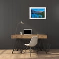 thumbnail image 3 of Jaynes Gallery 18x13 White Modern Wood Framed Museum Art Print Titled - Canada-Alberta-Banff National Park Moraine Lake and Valley of the Ten Peaks at sunrise, 3 of 4
