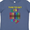 thumbnail image 4 of Inktastic Time to Get Cray Cray Crayons Humor Boys or Girls Baby T-Shirt, 4 of 5