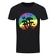 thumbnail image 1 of Grindstore - Camiseta Champiñón Arco Iris para Hombre (Negro), 1 of 2