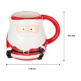 thumbnail image 3 of Taza Holiday Time de Cerámica de Santa Claus para Bebidas Calientes de 500 ml., 3 of 4