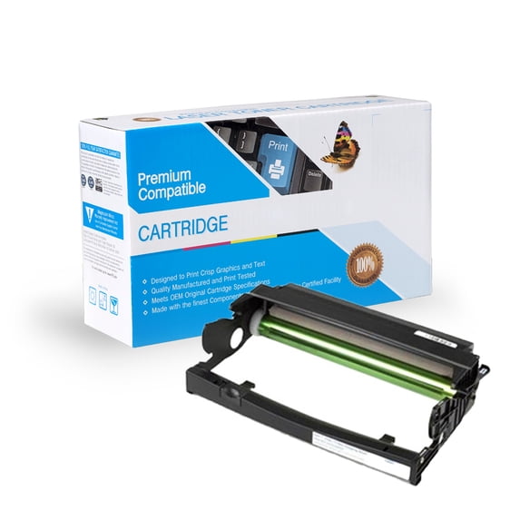 FantasTech Compatible with Lexmark E230/E232/E234/E240 Series, 12A8302 Black Drum, with Free Delivery